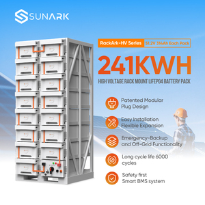 SunArk 100kW 150kWh 200kWh High Voltage Lithium Battery Pack