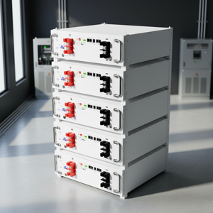 Lithium Iron Phosphate Batteries 51.2V 100Ah Stackable Rack-Mount Energy Storage for Solar Systems