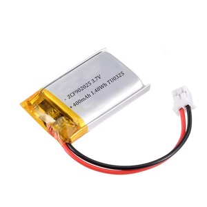 KC Certified Polymer Lithium Battery 902025 3.7V 400mAh Li-ion Soft Battery Pack