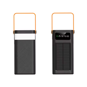 High Capacity 50000mAh Solar Powered Lithium Bank LED Display