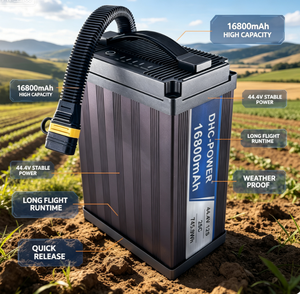 Smart LiPo Battery Pack for Agricultural Spraying Drones